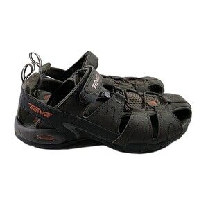 TEVA Men Shoe Dozer 4154 Brown Hiking Fishing Closed Toe Sandals Size 8